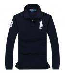 t-shirts et polos polo ralph lauren pour hommes big pony blue